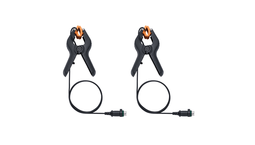 Clamp temperature probe kit (fixed cable, NTC) - For measurements on pipes (Ø 6-35 mm)