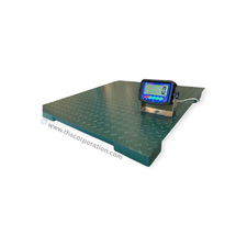 USA Measurements Etek Floor Scale, 2' x 2', 2500 lb x 0.1 lb