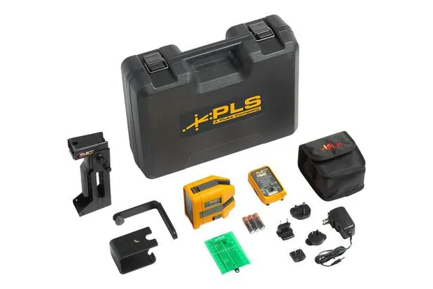 PLS 6G RBP Point and Cross Line Green Laser Level Kit