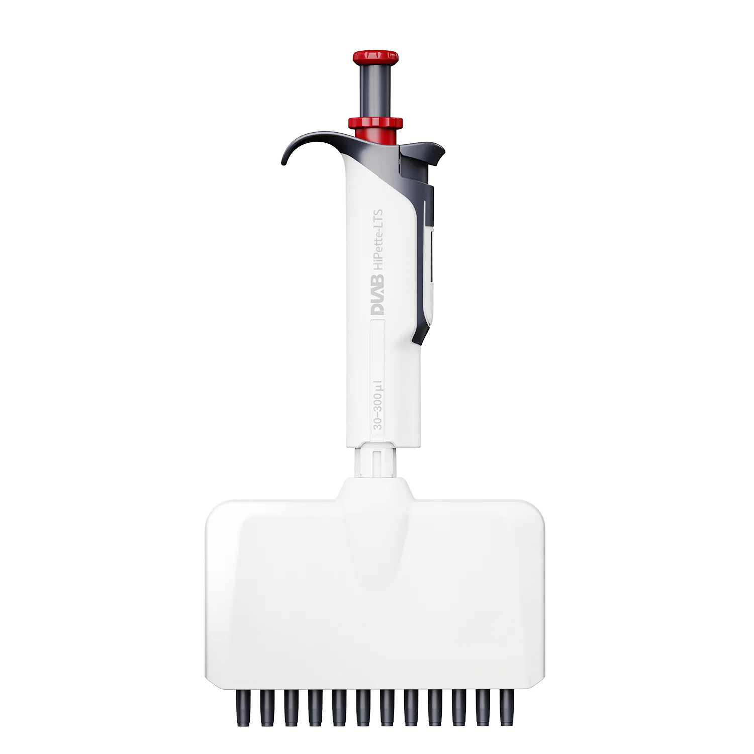 HiPette-LTS Fully Autoclavable Manual 12-Channel Adjustable Color-Coded Pipette