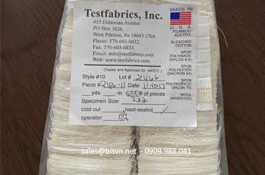 AATCC Multifibre Heat Sealed Style-10 (Testfabrics)