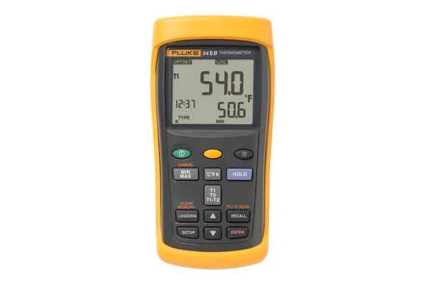 54 II B Data Logging Thermometer with Dual Input