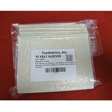 ASTM D3939 Snagging Wool Felt Sleeves, 4pcs/pack