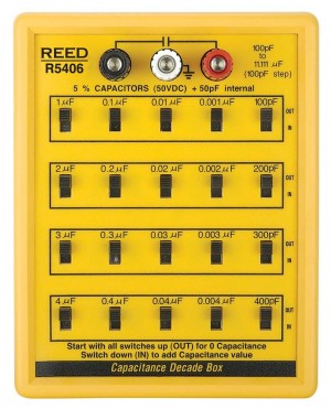REED R5406 Capacitance Decade Box