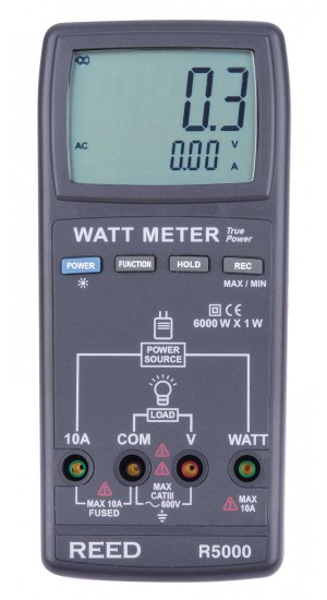 REED R5000 Watt Meter