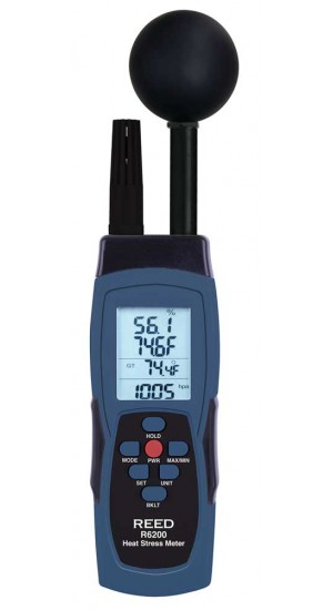 REED R6200 WBGT Heat Stress Meter
