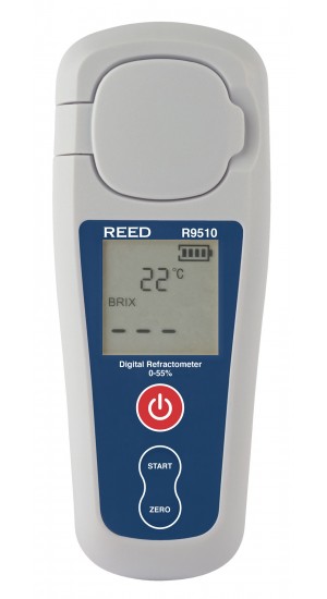REED R9510 Digital Refractometer, 0 to 55% Brix