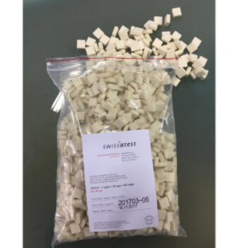 Swissatest #701 (Former EMPA), Wool Felt Pads (white), 1000 piece/pack
