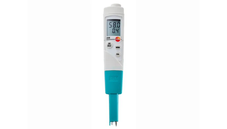 testo 206-pH1 - pH/temperature measuring instrument for liquids