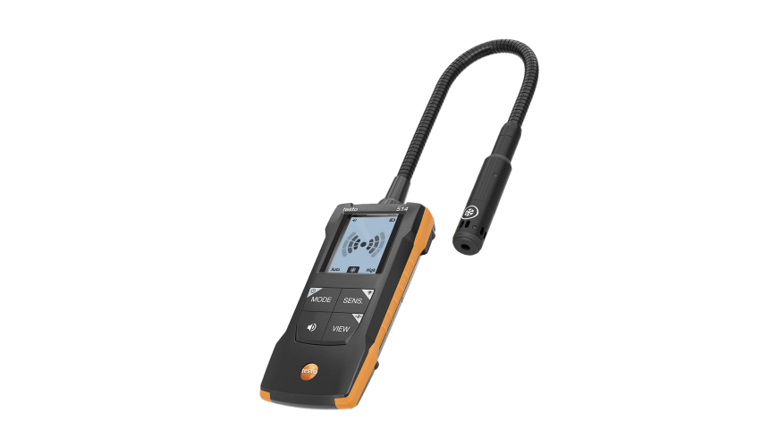 testo 514 - Refrigerant leak detector with flexible probe