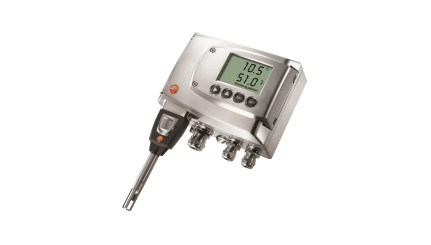 testo 6681 - Temperature/humidity transmitter for critical, demanding applications