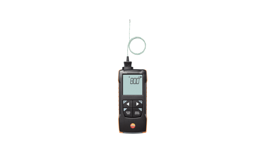 testo 925 - Temperature measuring instrument for TC Type K with App connection