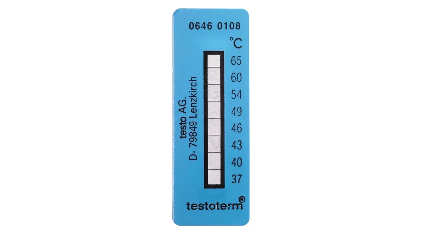 testoterm - Temperature strips  (+37 °C to +65 °C)